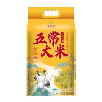 金龙鱼东北大米 五常大米 五常稻花香  祥云瑞鹤五常大米/5KG /粮油调味 /米 /稻花香米 商品图5