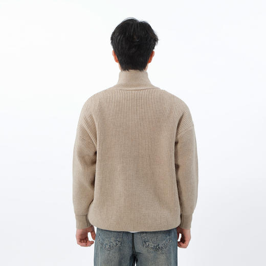 高领拉链套头毛衣-纪念日百货门店同款169450488 商品图1