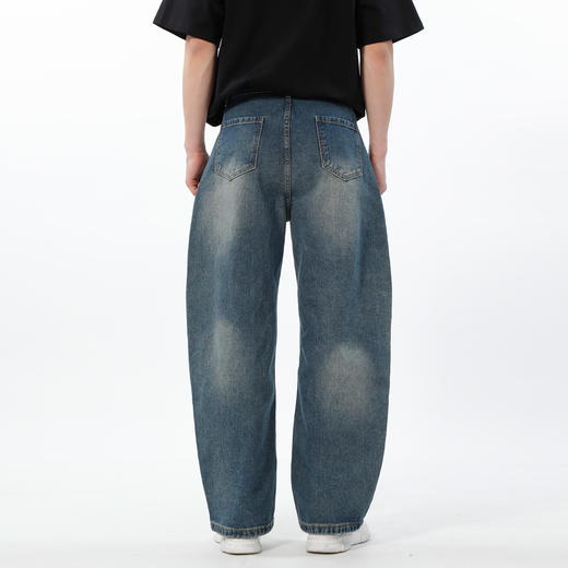 简约宽松潮流钉珠弯刀长裤-纪念日百货门店同款169794512 商品图2