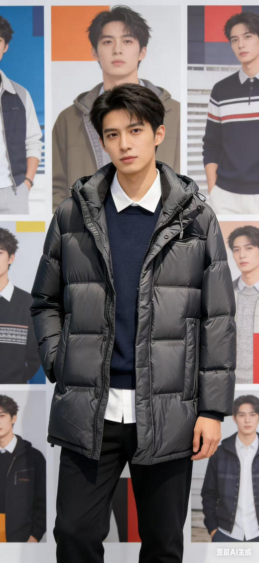 阿尔皮纳袋鼠羽绒服 商品图0