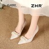ZHR则则尖头法式高跟鞋2026新款气质百搭婚鞋伴娘鞋细跟单鞋女鞋 商品缩略图9