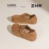 ZHR复古勃肯鞋女2026春季新款懒人一脚蹬两穿半拖鞋内增高休闲鞋 商品缩略图7