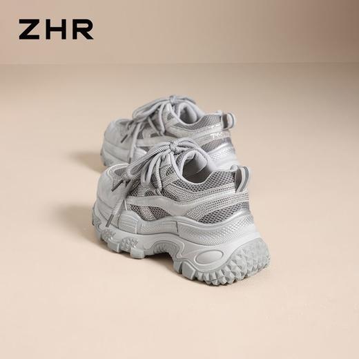 ZHR则则厚底老爹鞋女2026春季新款增高鞋巨好看运动鞋百搭休闲鞋 商品图0