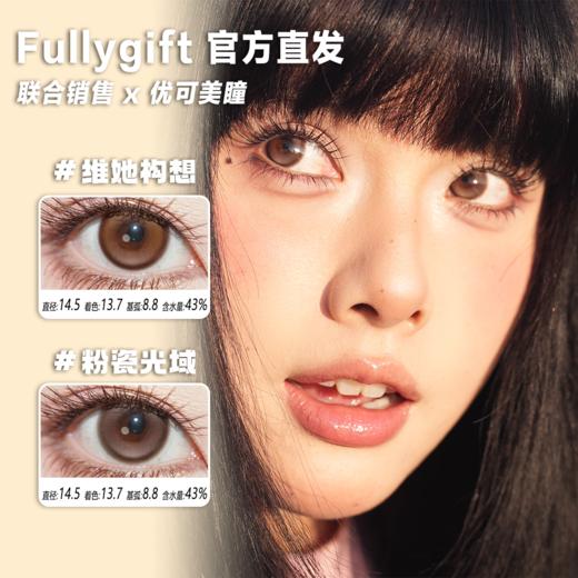 FullyGift日抛·粉瓷光域/维她构想·14.5mm中大着色·10片日抛 商品图0