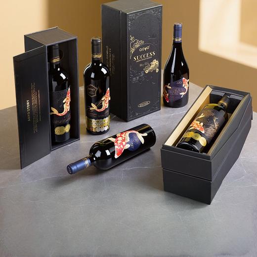 傲鱼智利原装原瓶进口红酒红葡萄酒水果酒整箱礼盒装 商品图1