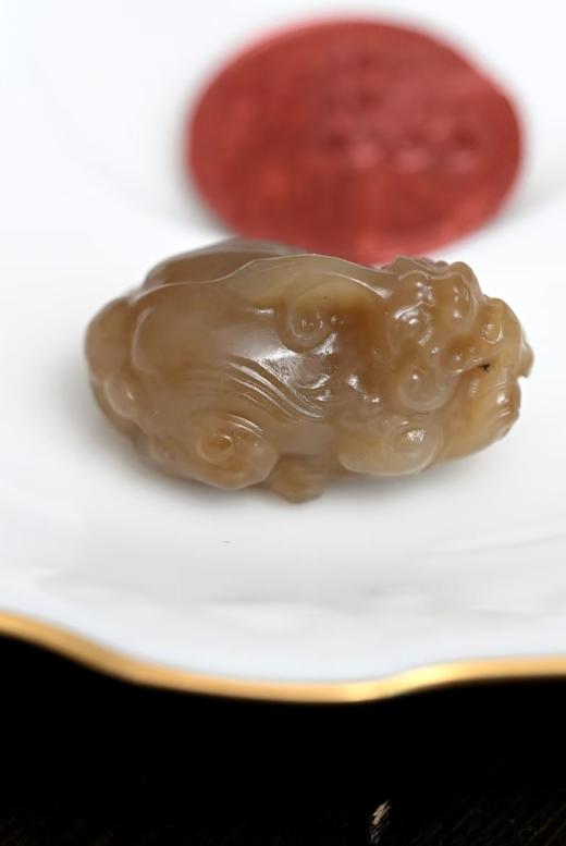 阖家守护·貔貅糖玉吊坠【 嘉石2632】 商品图7