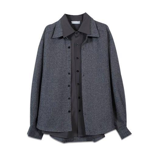 韩系假两件翻领外套-纪念日百货门店同款169251850 商品图4