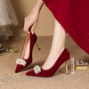 ZHR则则尖头法式高跟鞋2026新款气质百搭婚鞋伴娘鞋细跟单鞋女鞋 商品缩略图0