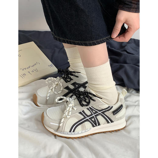 【YW】无忧购春季新款厚底增高百搭网面休闲运动鞋MIS-6904（3.7截单后3-7天发货) 商品图7