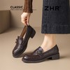 ZHR则则复古手抓纹百搭平底乐福鞋2026春季新款轻便舒适气质单鞋 商品缩略图8