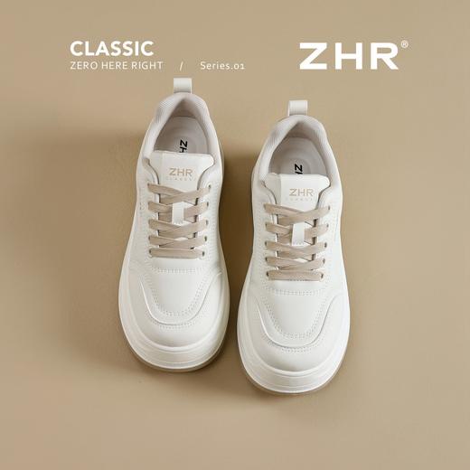 ZHR【增高4.5cm】厚底小白鞋2026春季新款小个子耐磨运动休闲鞋女 商品图4