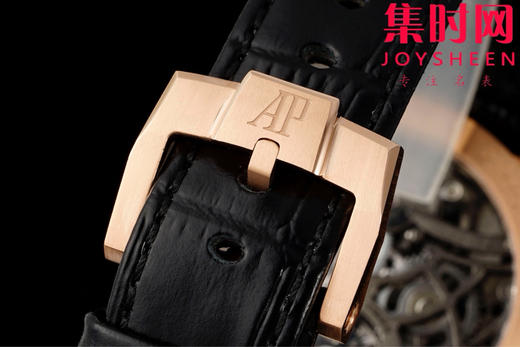 APP爱彼 Code 11.59 飞行陀飞轮系列 男士腕表 搭载高端定制手动陀飞轮机械机芯，推出两款全新款式，配备精致闪亮的表盘「砂金石珐琅表盘」 商品图5