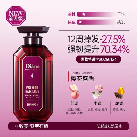 【进口原装升级版】黛丝恩控油防脱洗发水450ml及组合 商品图3