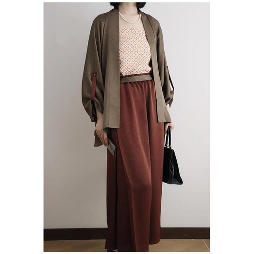 裁缝学苑AH124宋制飞机袖短衫半身裙裙套装纸样女装两件套样板图纸 商品图6