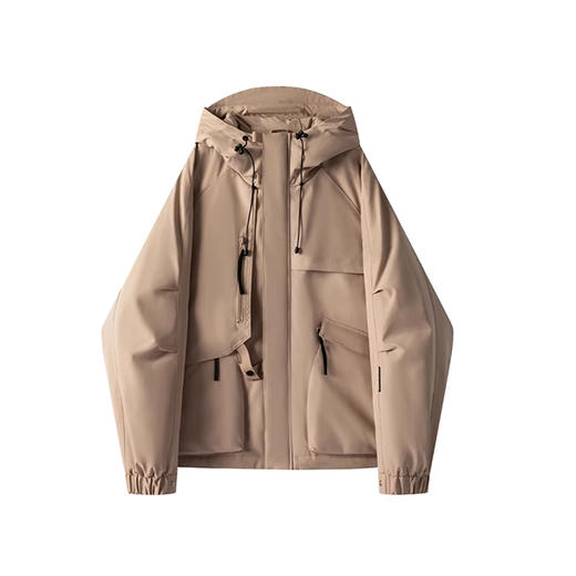 裁缝学苑QL16户外冲锋衣加绒羽绒服纸样连帽夹克情侣外套样板 商品图3