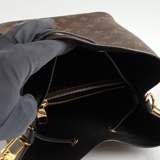 【95新】LV路易威登M44020老花NEONOE黑水桶包单肩包女士300126NJS42 商品图7