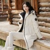 波司登极寒90鹅绒25新款羽绒服女户外防风蓄热连帽中长款显高 商品缩略图0