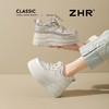 ZHR【7.5cm】则则厚底水钻小白鞋女2026春新款轻便百搭增高休闲鞋 商品缩略图4