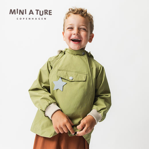 26新款 | 丹麦Mini a ture春秋款 精灵帽夹克薄款（非绒里）童装防水外套18M+ 商品图2