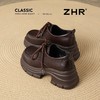 ZHR则则厚底增高单鞋英伦小皮鞋2026新款气质百搭洋气乐福鞋女鞋 商品缩略图1