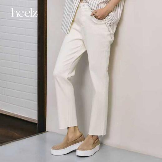 【法兰克乐福】heelz设计师鞋履 ｜羊翻毛皮编织厚底乐福鞋4公分 商品图4