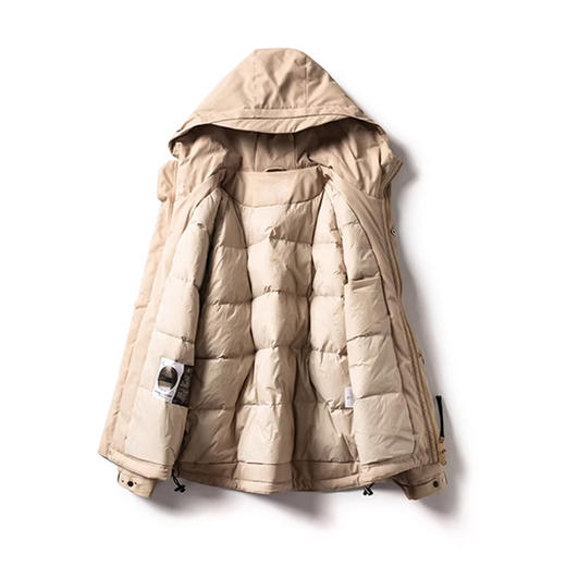 裁缝学苑QL16户外冲锋衣加绒羽绒服纸样连帽夹克情侣外套样板 商品图1