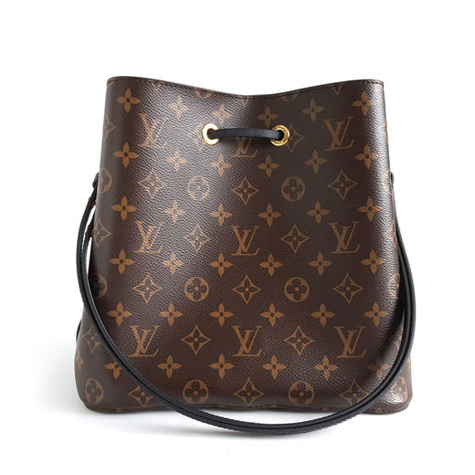 【95新】LV路易威登M44020老花NEONOE黑水桶包单肩包女士300126NJS42 商品图3