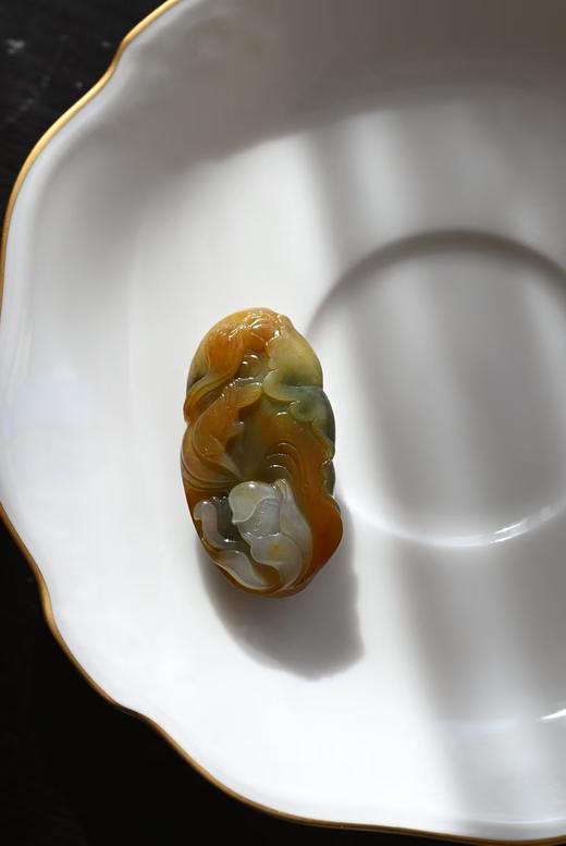 春日·喜事连连三色籽料吊坠【 嘉石2631】 商品图1