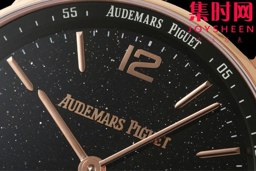 APP爱彼 Code 11.59 飞行陀飞轮系列 男士腕表 搭载高端定制手动陀飞轮机械机芯，推出两款全新款式，配备精致闪亮的表盘「砂金石珐琅表盘」 商品图3