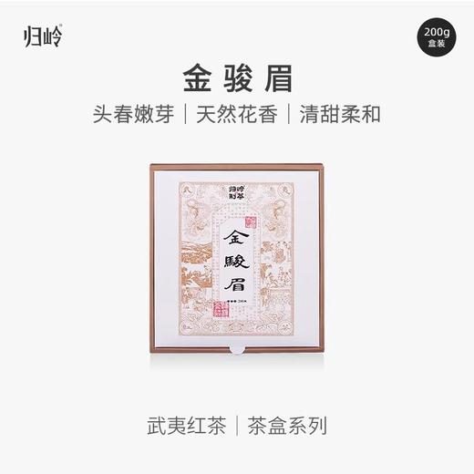 归岭丨茶叶金骏眉红茶特级浓香型正宗武夷红茶礼盒装小包袋泡装200g 私藏级 商品图0