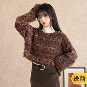 苏苏姐家澜彩新手毛衣手工diy编织棒针印象澜彩毛线团衣服材料包