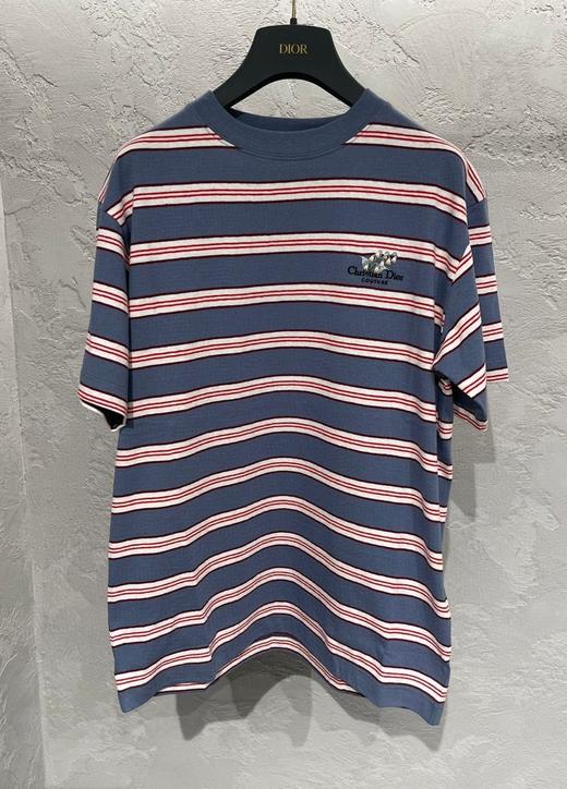 男款条纹logo短袖T恤la010 商品图0