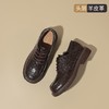 ZHR头层羊皮英伦单鞋2026新款乐福鞋系带黑色小皮鞋百搭通勤女鞋 商品缩略图5