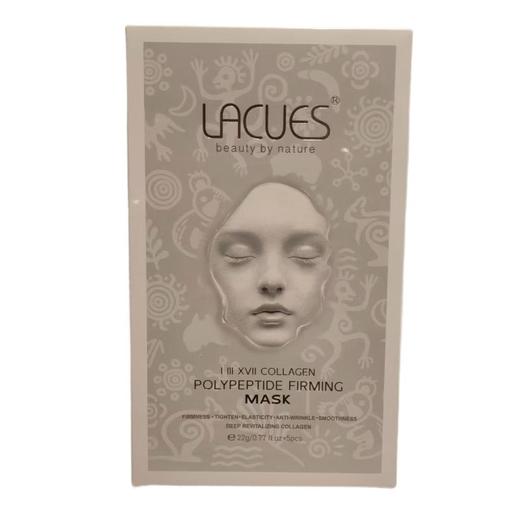 LACUES 胶原灌注多肽紧致面膜 22g*5片/盒 商品图0
