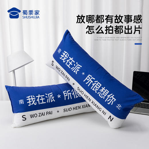 【很想你抱枕】创意卡通抱枕办公日用靠枕靠垫一枕多用 商品图1
