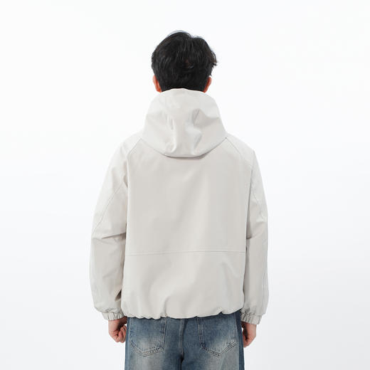 简约百搭休闲宽门襟带帽外套-纪念日百货门店同款169148570 商品图2