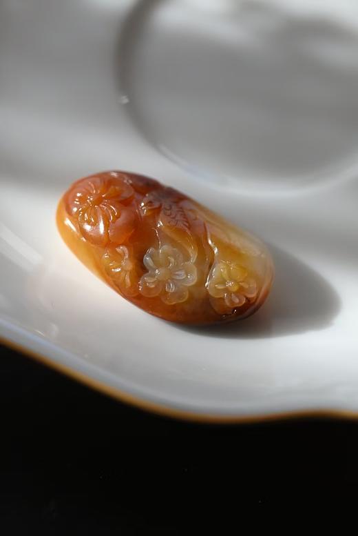 春日·喜上眉梢红皮独籽吊坠【 嘉石2630】 商品图3