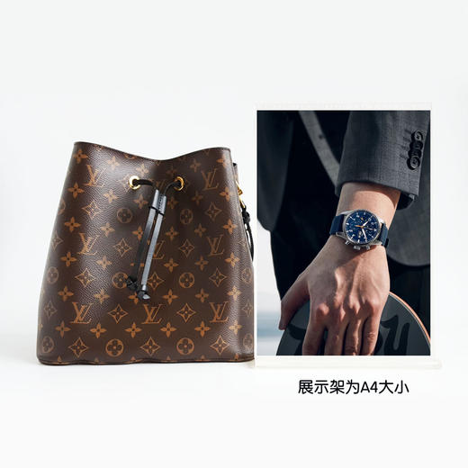 【95新】LV路易威登M44020老花NEONOE黑水桶包单肩包女士300126NJS42 商品图8