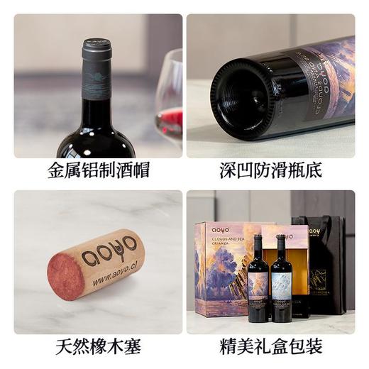 傲鱼西班牙原装原瓶进口红酒海与云红葡萄酒水整箱礼盒装 商品图3