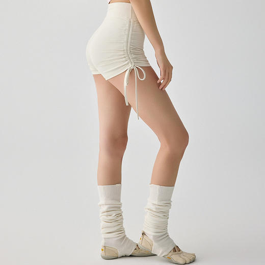 【3~5天发货】跃牌【美度空间】系列 抽绳裤瑜伽短裤跑步健身瑜伽裤女DK62004 商品图0