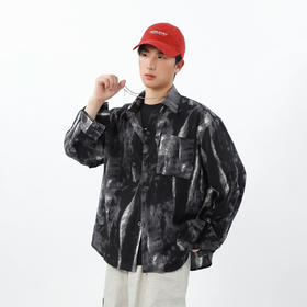 港风晕染长袖衬衫-纪念日百货门店同款169251770