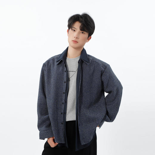 韩系假两件翻领外套-纪念日百货门店同款169251850 商品图0