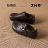ZHR则则内增高勃肯鞋女2026春季新款英伦风圆头一脚蹬软底小皮鞋 商品缩略图5