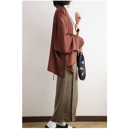 裁缝学苑AH124宋制飞机袖短衫半身裙裙套装纸样女装两件套样板图纸 商品图2