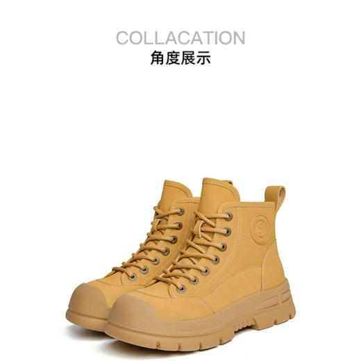 【品牌补贴79元】卓诗尼马丁靴百搭短靴大黄靴 商品图2