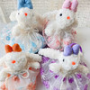 蕾丝花裙小兔挂件毛绒匙扣-纪念日百货门店同款169695362 商品缩略图0