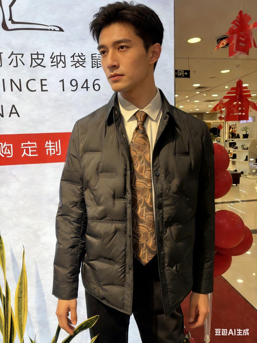 阿尔皮纳袋鼠羽绒服 商品图0