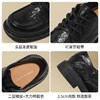 ZHR头层羊皮英伦单鞋2026新款乐福鞋系带黑色小皮鞋百搭通勤女鞋 商品缩略图2