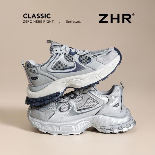 ZHR厚底【增高4.5cm】老爹鞋网面透气2026春季新款休闲鞋运动鞋女 商品图4