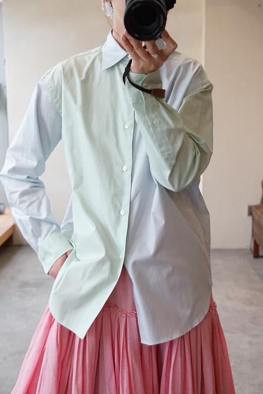Auralee 牛津色织衬衫(FINX OX CHAMBRAY SHIRT) 商品图0